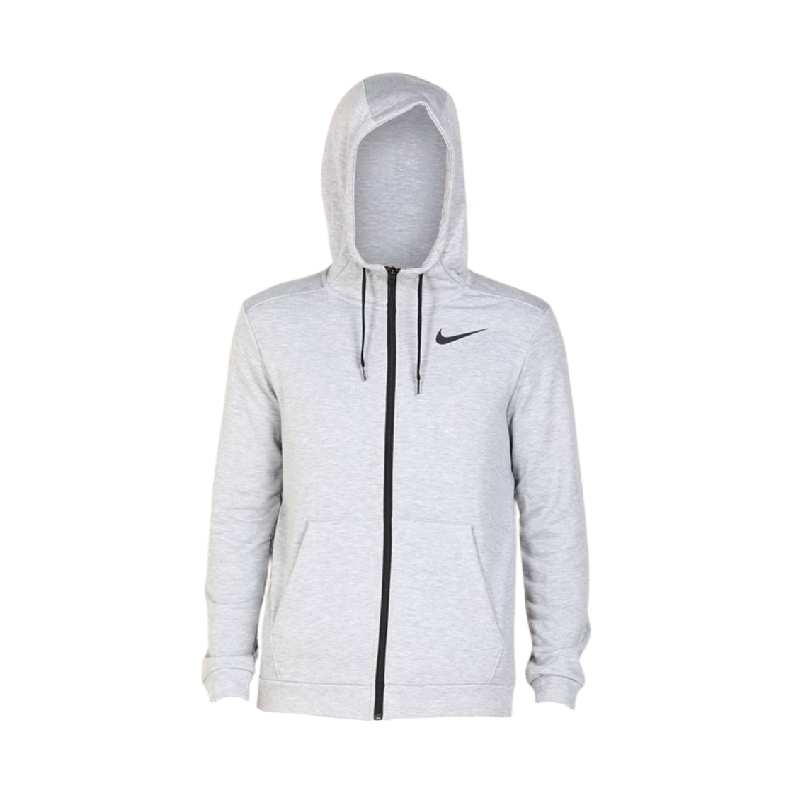 나이키 드라이핏 플리스 풀 집 후드 그레이 - 아시아(Nike Dri-Fit Fleece Hoodie Grey - Asia) - 1