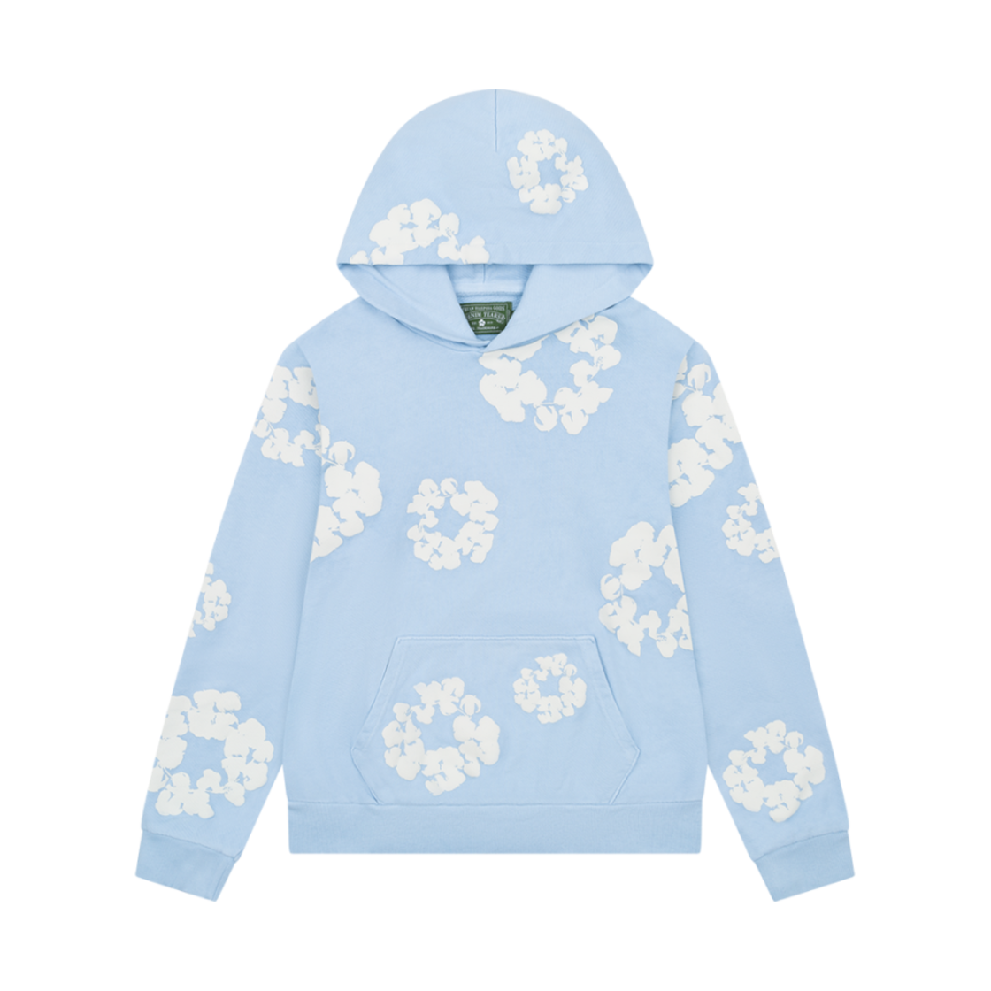 - Denim Tears The Cotton Wreath Sweatshirt Powder Blue