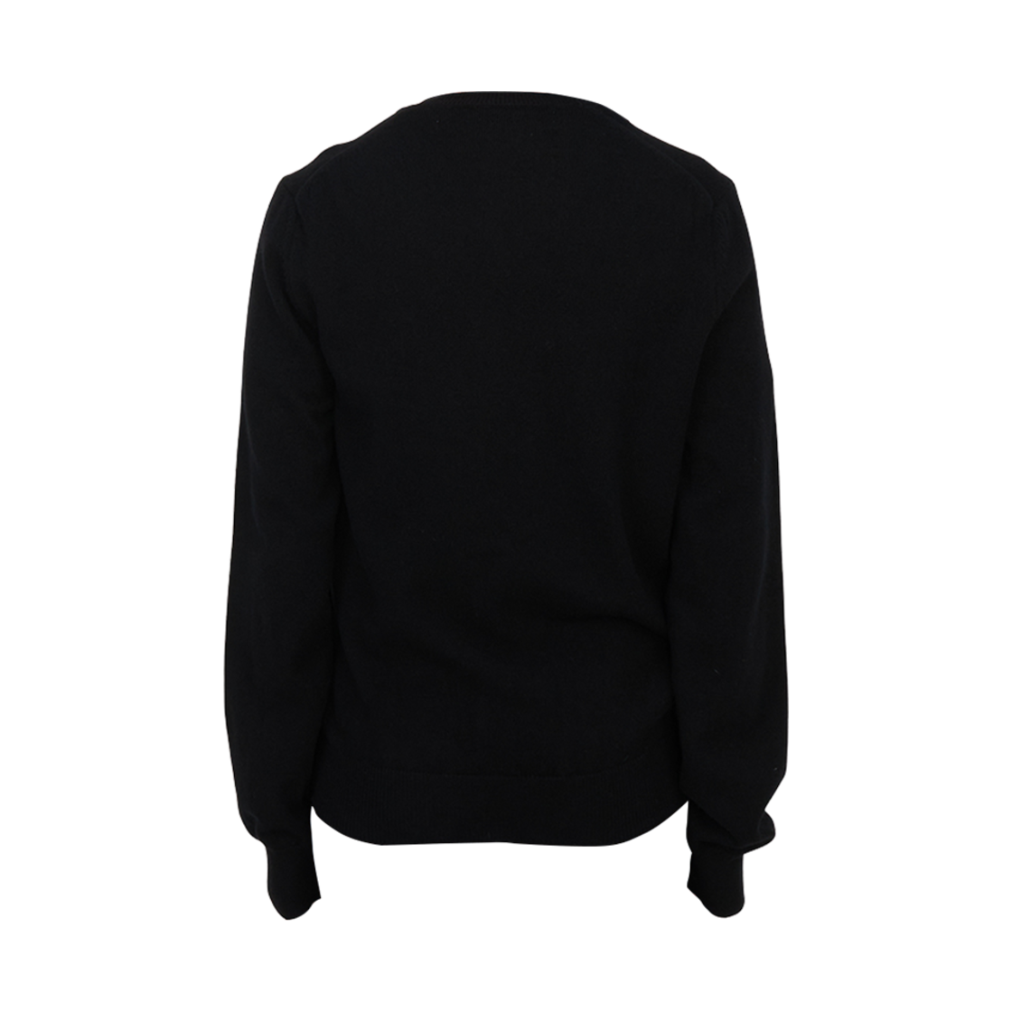 플레이 꼼데가르송 미니 레드 하트 니트 가디건 블랙(Play Comme des Garcons Mini Red Heart Knit Cardigan Black) - 2