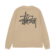 Stussy Raglan Thermal LS Crew Sand