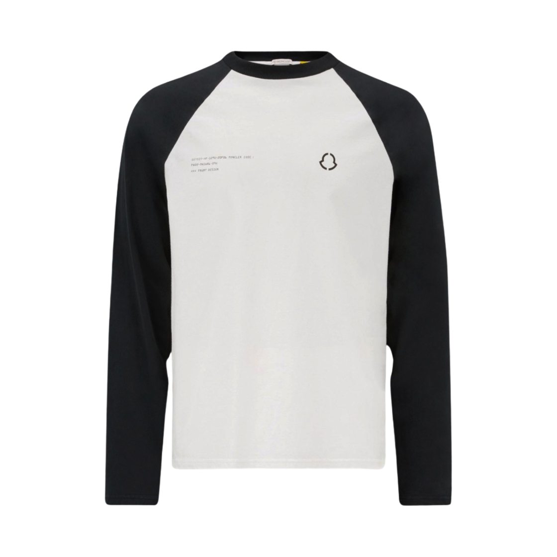 몽클레르 x 프라그먼트 로고 롱 슬리브 티셔츠 블랙 - 22FW(Moncler x Fragment Logo Long Sleeve T-Shirt Black - 22FW) - 1