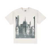 Basketcase Cathedral T-Shirt Cream - 24FW