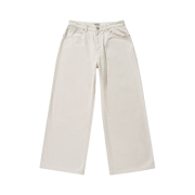 Wrangler LOOSE STRAIGHT FIT Solid Denim Pants Ivory