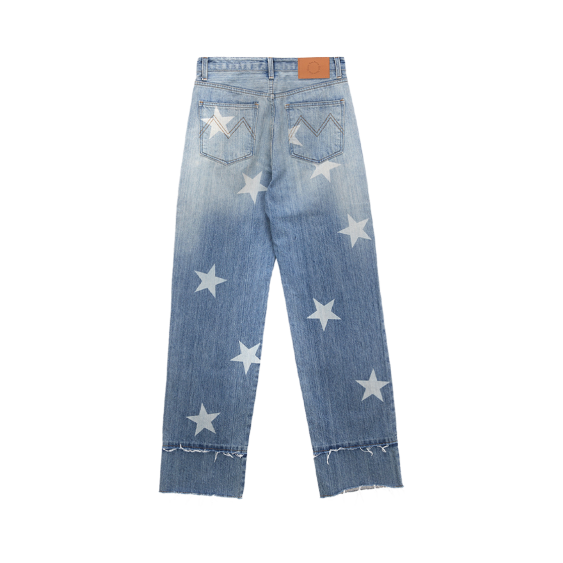 (W) 마뗑킴 스타라이트 워시드 데님 팬츠 스카이((W) Matin Kim Starlight Washed Denim Pants Sky) - 2