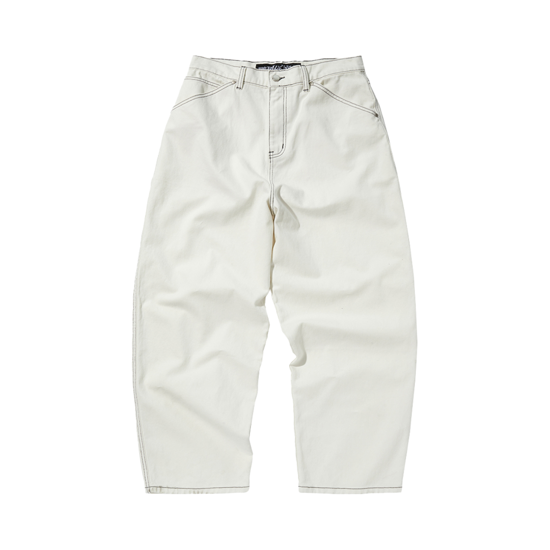 스웨이드 컨투어 포켓 데님 화이트(Suade Contour Pocket Denim White)