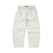 Suade Contour Pocket Denim White