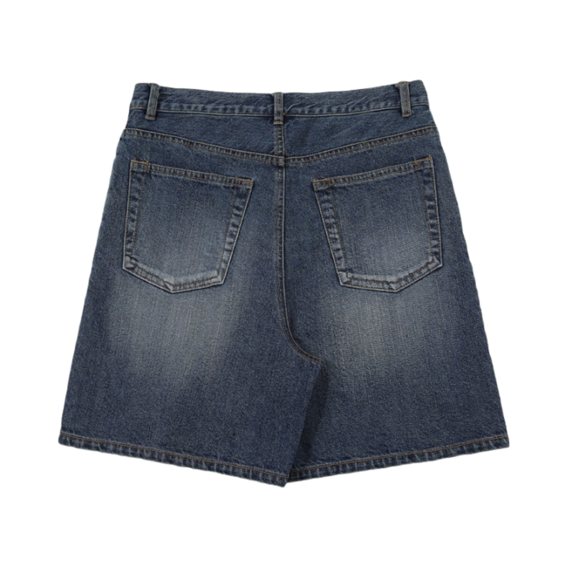 더뮤지엄비지터 x 휠라 하트 디스트로이드 데님 쇼츠(The Museum Visitor x Fila Heart Destroyed Denim Shorts) - 2