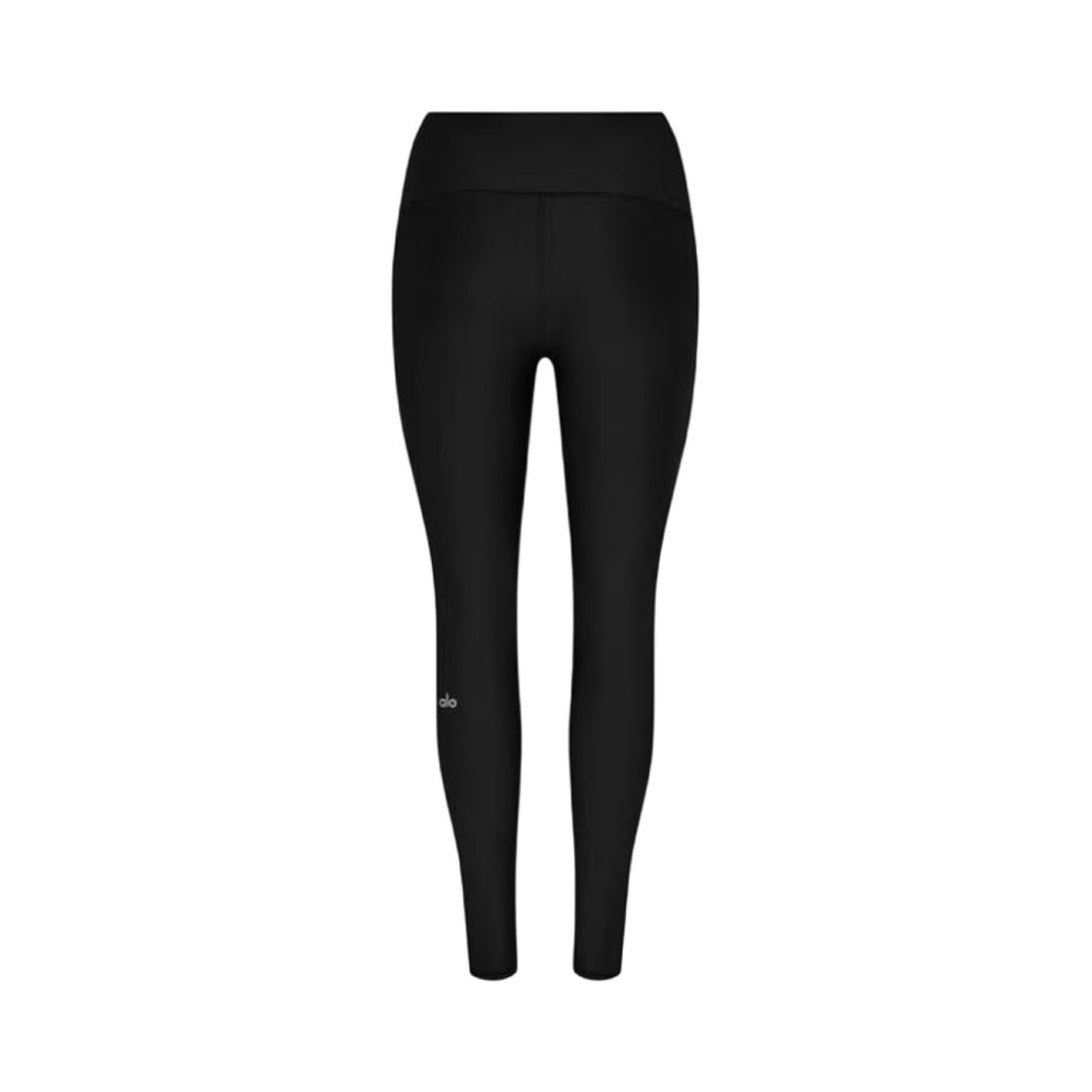(W) 알로 요가 하이 웨이스트 에어리프트 레깅스 블랙((W) Alo Yoga High Waist Airlift Leggings Black) - 2