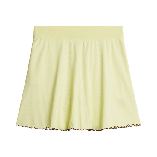 (W) J.Lindeberg Anja Skirt Pale Lime Yellow