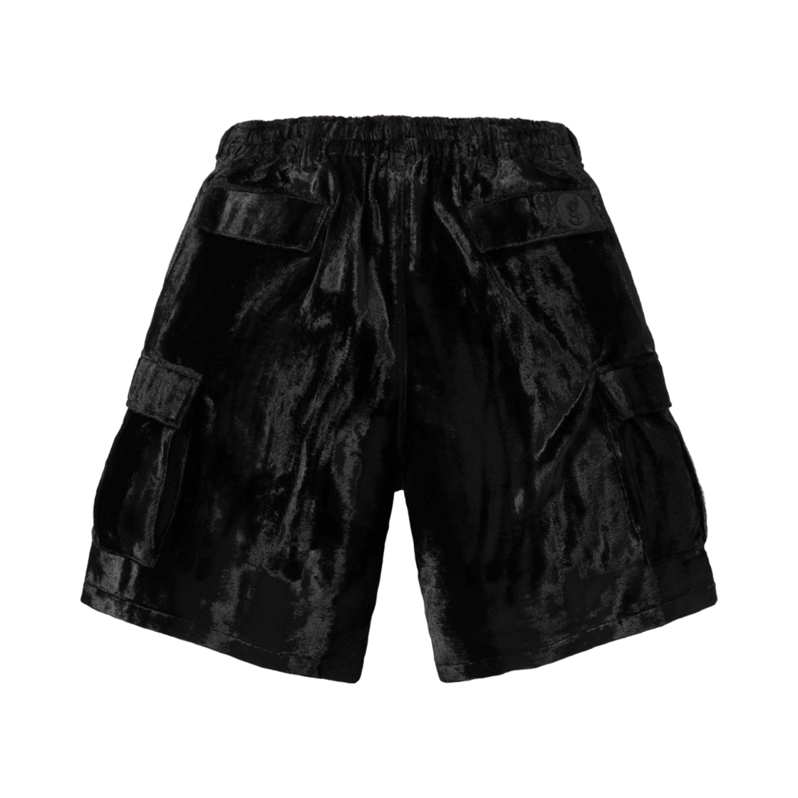 슈프림 x 굿이너프 크러쉬드 레이온 파일 카고 쇼츠 블랙 - 25SS(Supreme x GOODENOUGH Crushed Rayon Pile Cargo Short Black - 25SS) - 2