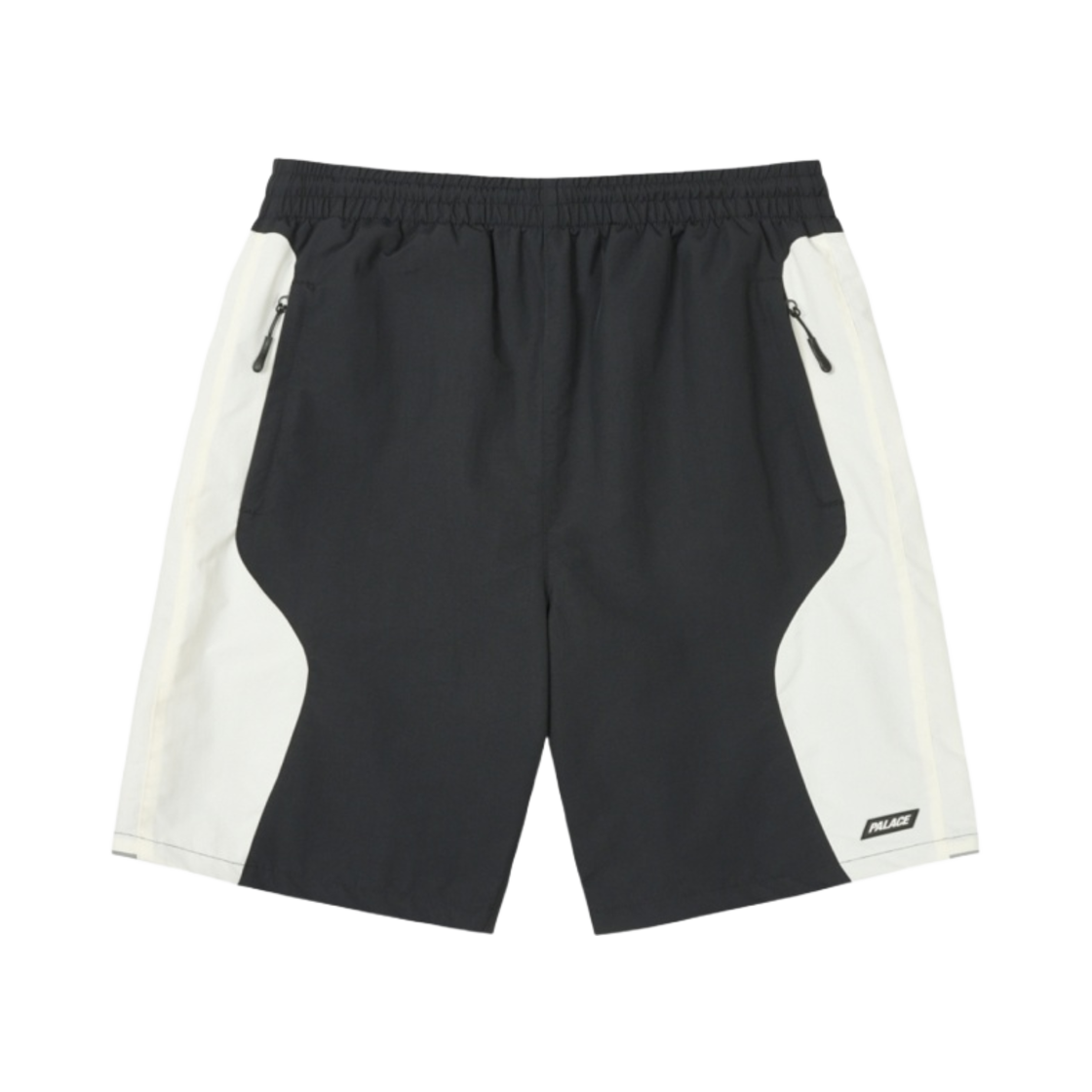 - Palace Duo Shell Short Black White - 24FW