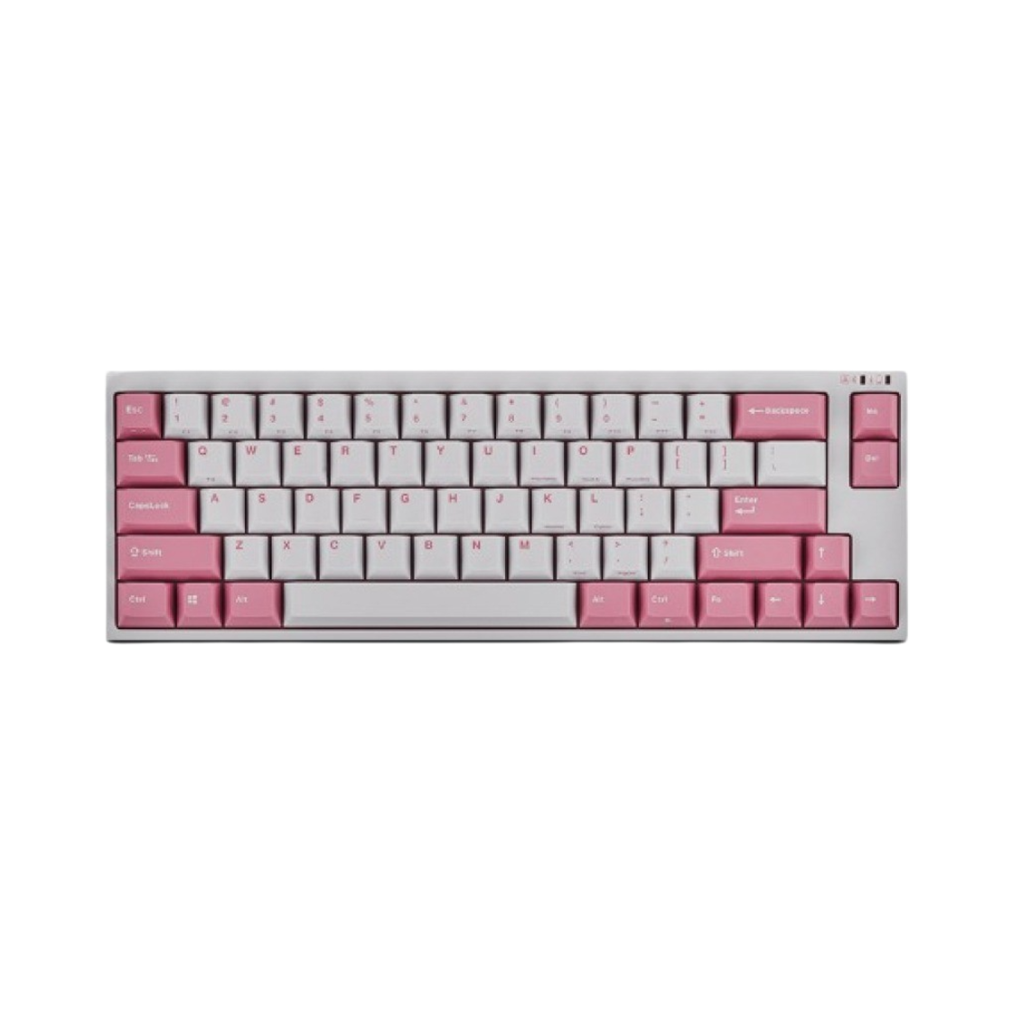 레오폴드 FC660MBT PD 유무선 미니 기계식 키보드 라이트 핑크 영문 자판 (국내 정식 발매 제품)(Leopold FC660MBT PD Wired/Wirelss Mini Mechanical Keyboard Light Pink English Layout (Korean Ver.))