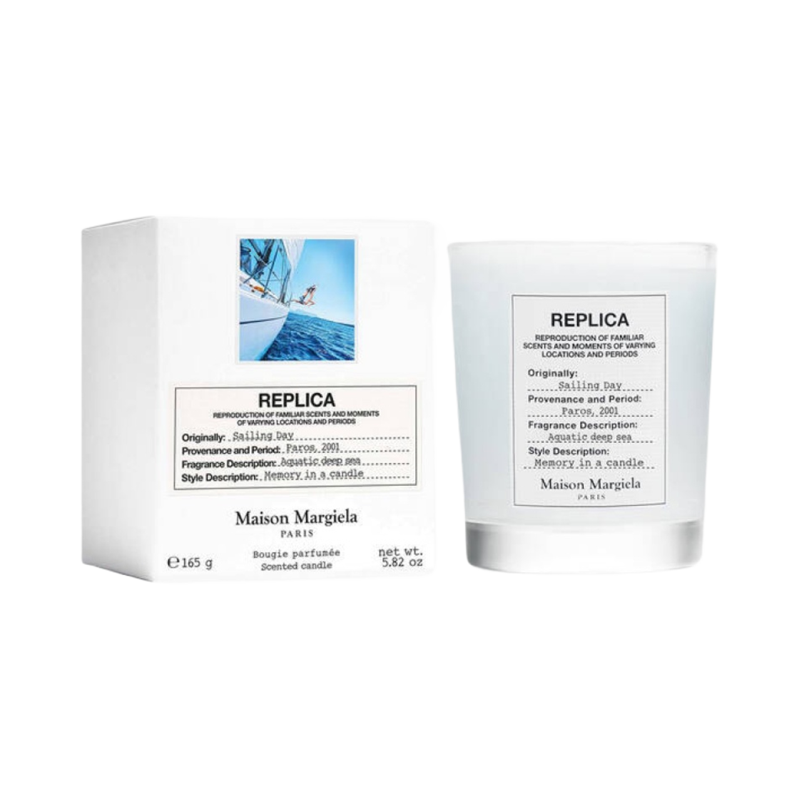 메종 마르지엘라 세일링 데이 센티드 캔들 165g (국내 정식 발매 제품)(Maison Margiela Replica Sailing Day Scented Candle 165g (Korean Ver.))