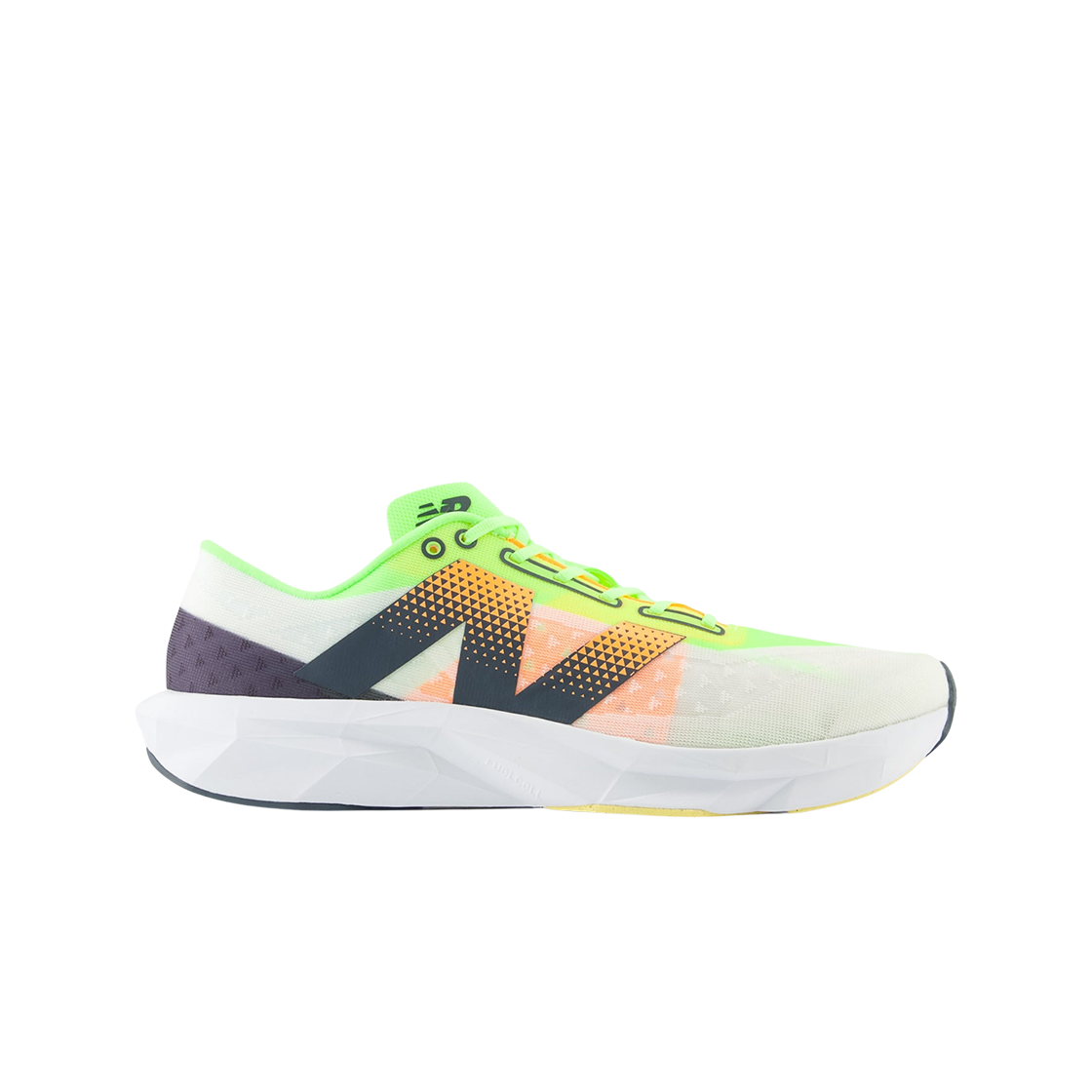 MFCNPBM New Balance Fuelcell Pvlse v1 White Bleached Lime Glow - D Standard