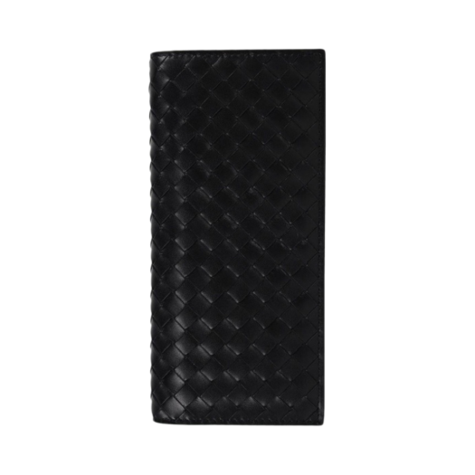Bottega Veneta Intrecciato Wallet Black