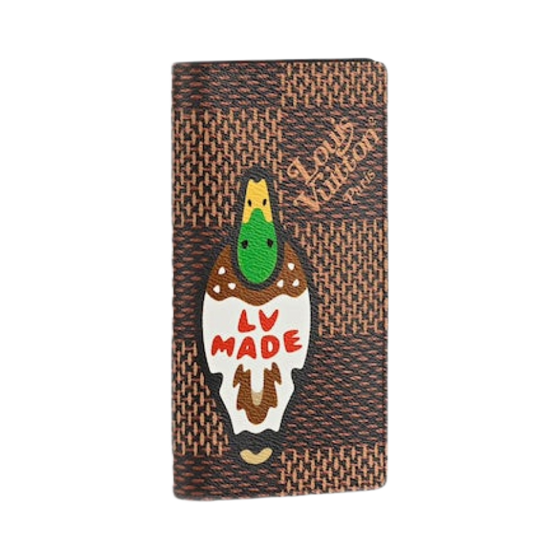 N60393 Louis Vuitton x Nigo Brazza Wallet Giant Damier Ebene
