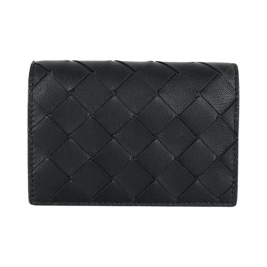 보테가 베네타 플랩 카드 케이스 블랙 | Bottega Veneta | KREAM