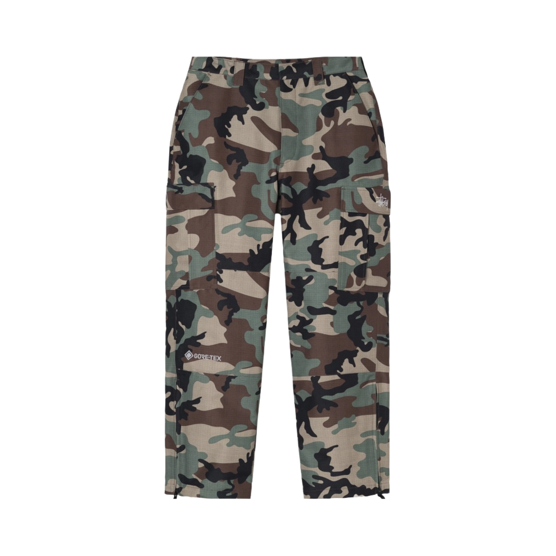 스투시 고어텍스 3 레이어 카모 팬츠
