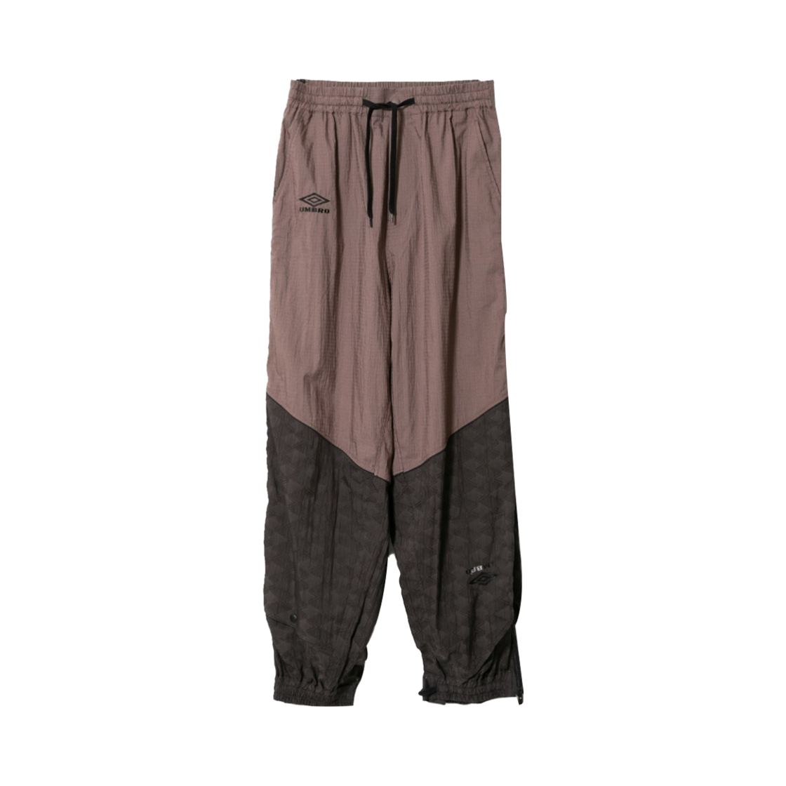 뷰티풀피플 x 엄브로 우먼 더블 엔드 나일론 트랙 팬츠 브라운 - 25SS(Beautiful People x Umbro Double End Nylon Track Pants Brown - 25SS)