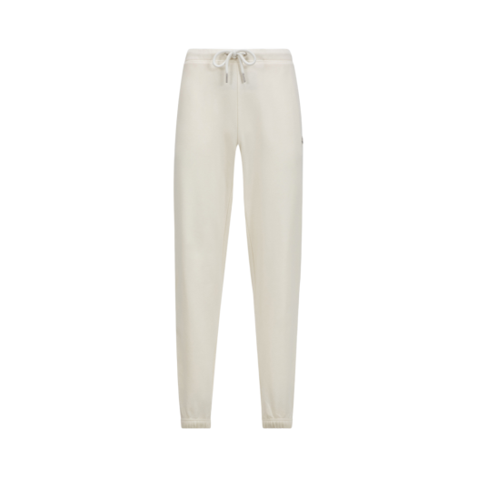 K1-091-8H00004-89AUJ-034 Moncler Logo Patch Cotton Track Pants White - 25SS