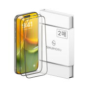 SINJIMORU Full-Cover Hybrid 2.5Ds Tempered Glass Screen Protector iPhone 17 16 15 14 13 12 Mini Plus Pro Max