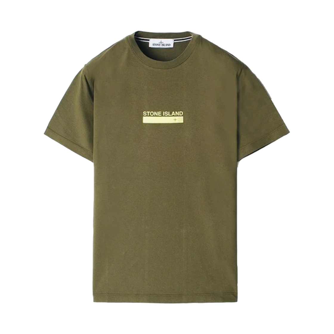 74152NS55-V0058 Stone Island 2NS55 Small Logo One T-Shirt Olive Green - 21SS