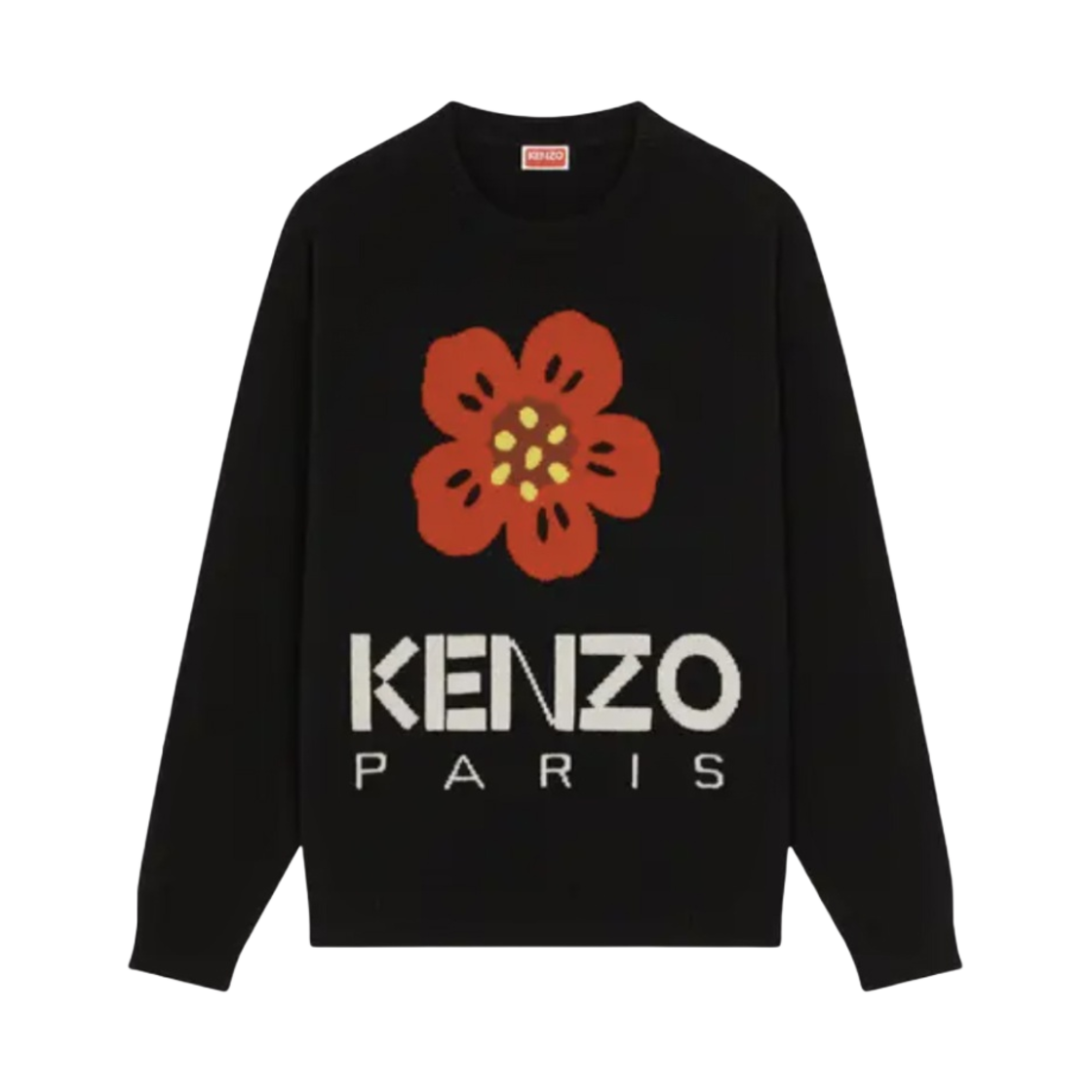 FD65PU4273LD-99J Kenzo Boke Flower Jumper Black