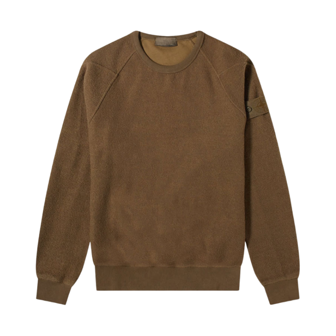 스톤 아일랜드 654F5 고스트 피스 크루넥 스웨트셔츠 밀리터리 그린 - 20FW(Stone Island 654F5 Ghost Piece Crewneck Sweatshirt Military Green - 20FW) - 1