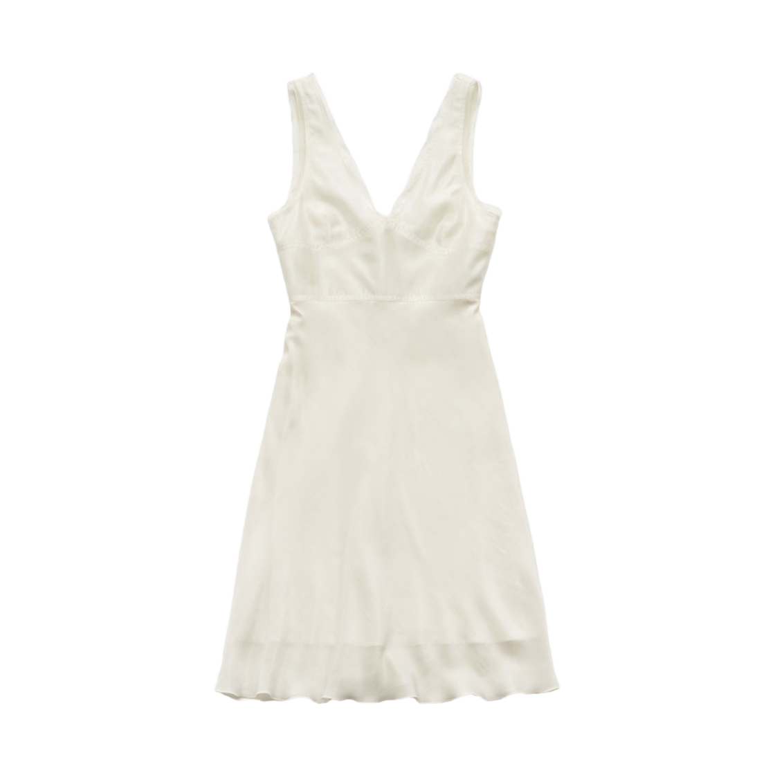 파르벵 딥 브이넥 드레스 아이보리(FARVEN Deep V-Neck Dress Ivory)