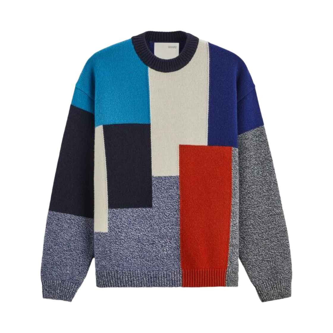 자라 x 스튜디오 니콜슨 컬러블록 스웨터 멀티컬러