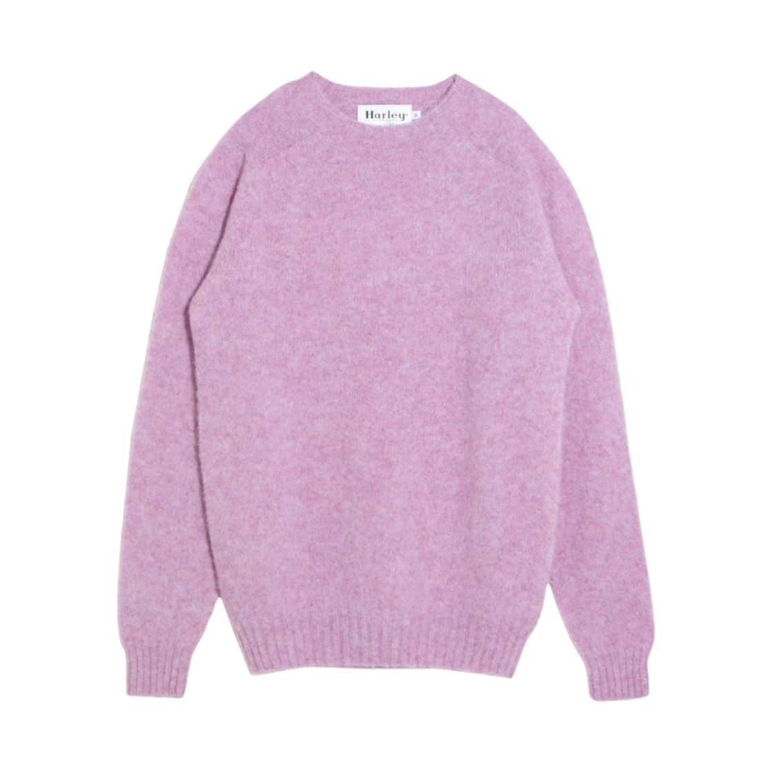 할리 오브 스코틀랜드 쉐기 독 크루넥 스웨터 헤더 로즈