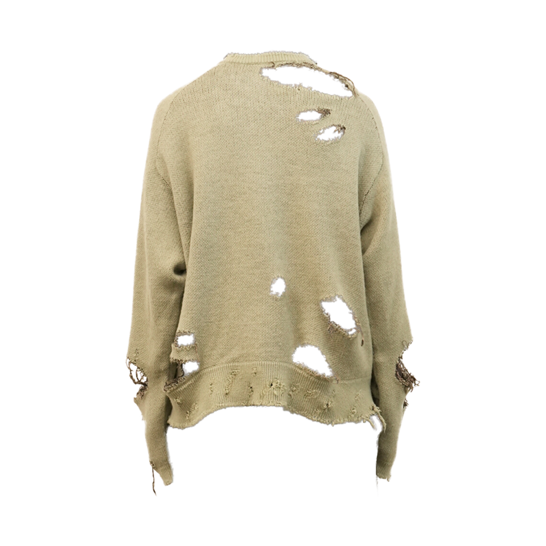 안셀름 데미지 니트 그린(Ancellm Damage Knit Green) - 2