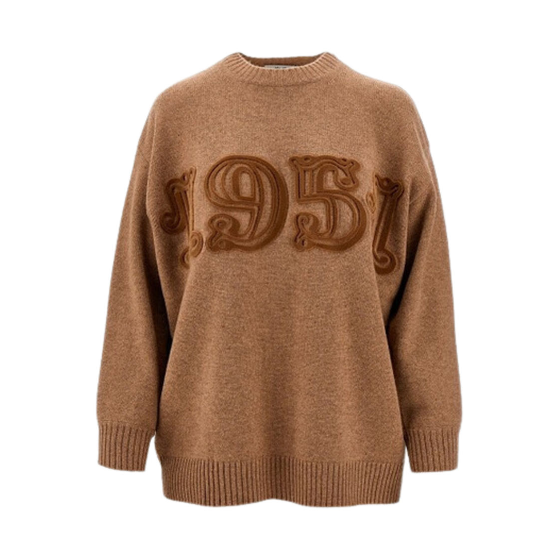 PLATA-025 (W) Max Mara Plata Wool Sweater Camel