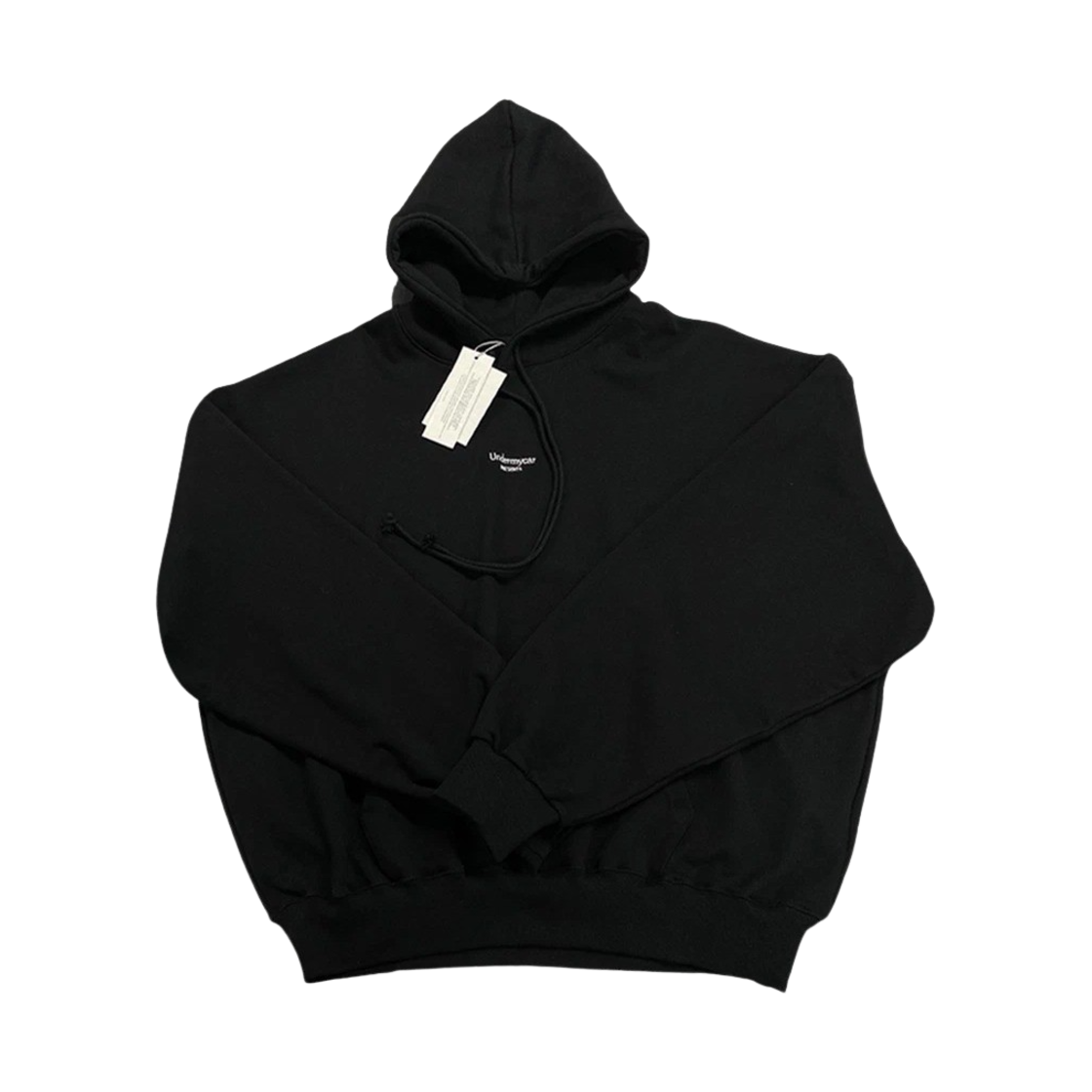 【Undermycar】Anti Fxxking Logo Play High Neck Cotton Zip-up 언더마이카 무.24 안티 Fxxking 로고 플레이 크롭 집업 자켓