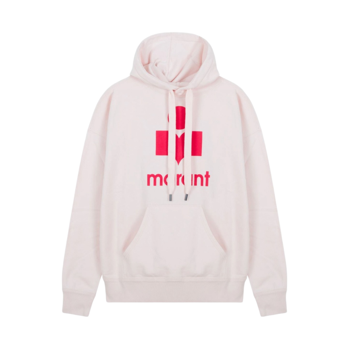 SW0001FA-A1M07E-40LK (W) Isabel Marant Mansel Oversized Hoodie Sweatshirt Light Pink - 23SS