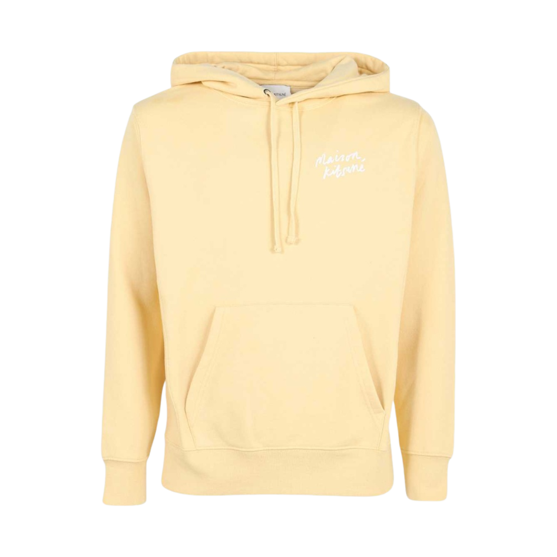 메종 키츠네 미니 핸드라이팅 릴렉스드 후드 페일 오렌지(Maison Kitsune Mini Handwriting Relaxed Hoodie Pale Orange) - 1