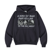 Thevinylhouse Western Saloon Hoodie Purple