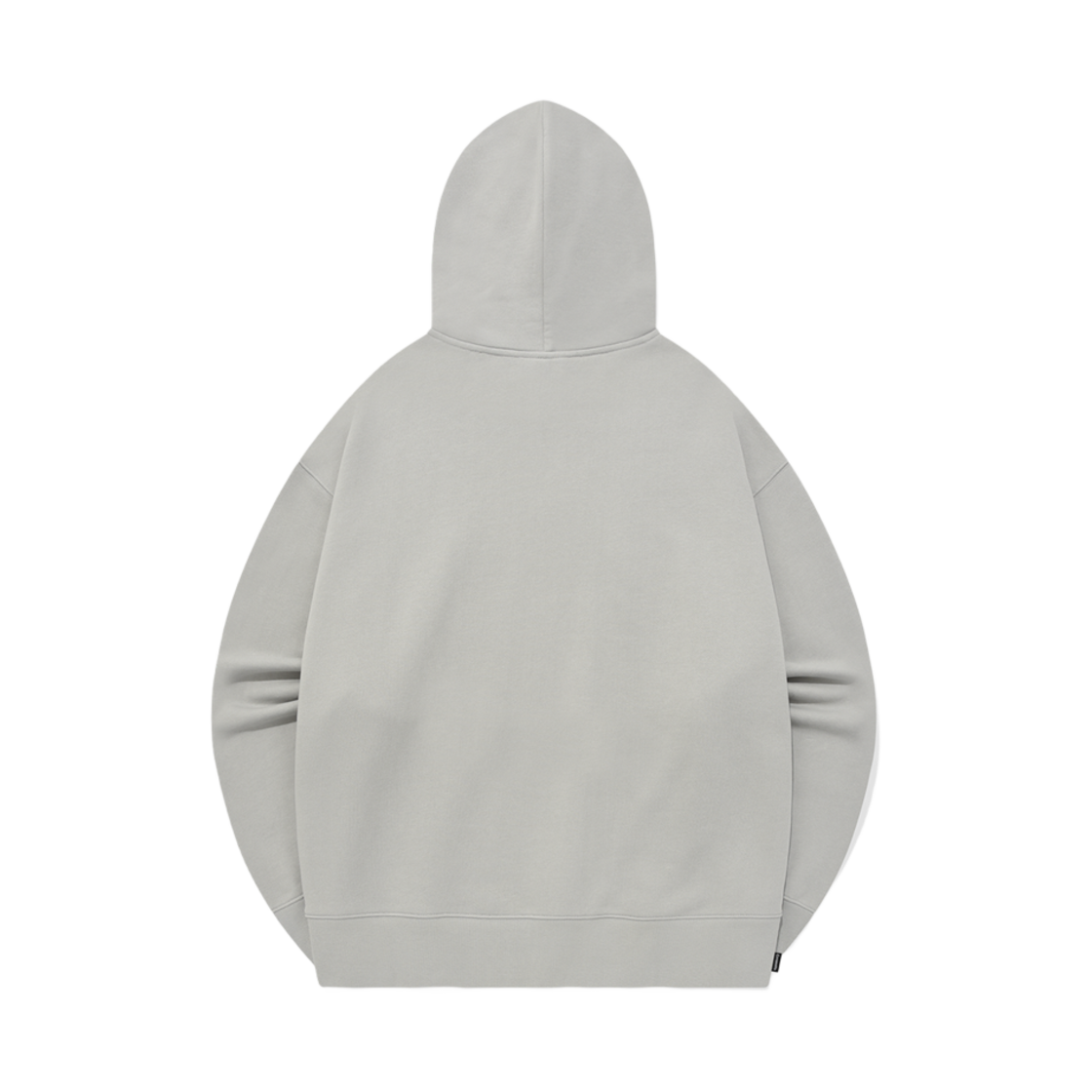 커버낫 오버핏 스몰 어센틱 로고 후디 라이트 그레이(Covernat Oversized Fit Small Authentic Logo Hoodie Light Grey) - 2