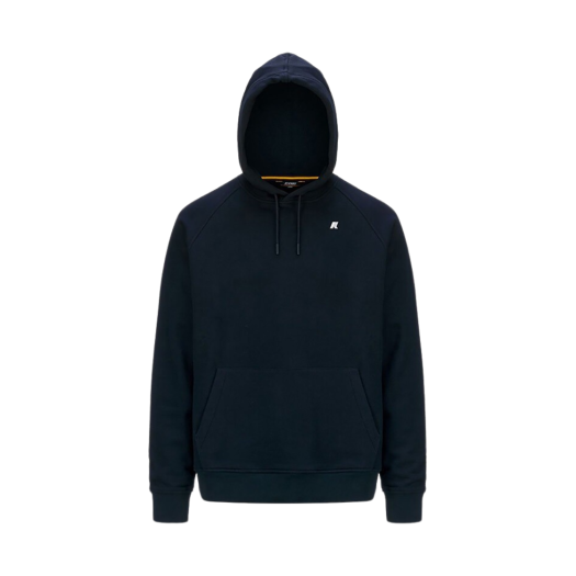 Y246EMW152 K-WAY Alban Heavy Fleece Hoodie Dark Navy