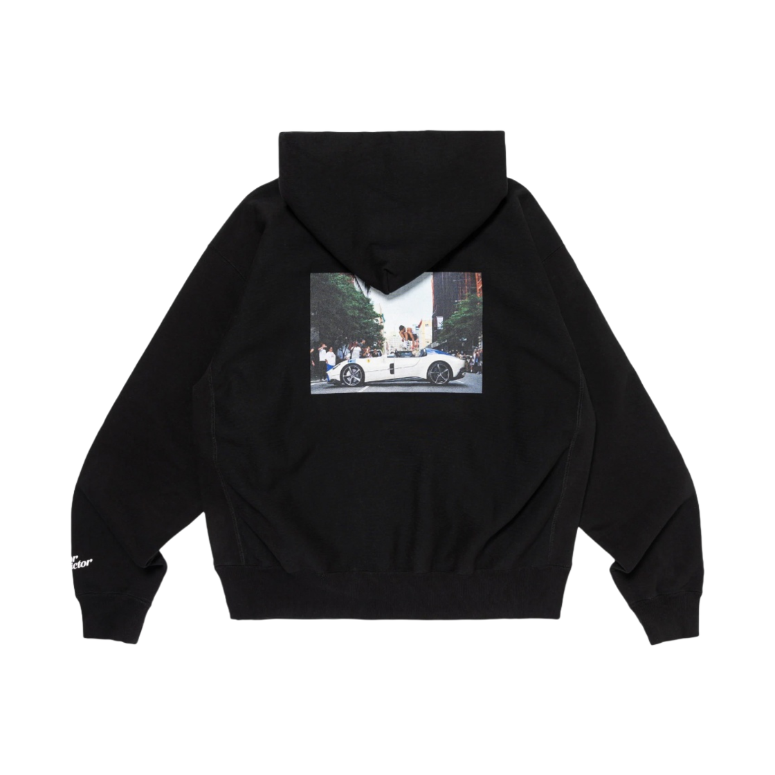 빅터 빅터 x 하디스 헤비 웨이트 후드 #2 블랙(Victor Victor x Hardies Heavy Weight Hoodie #2 Black)