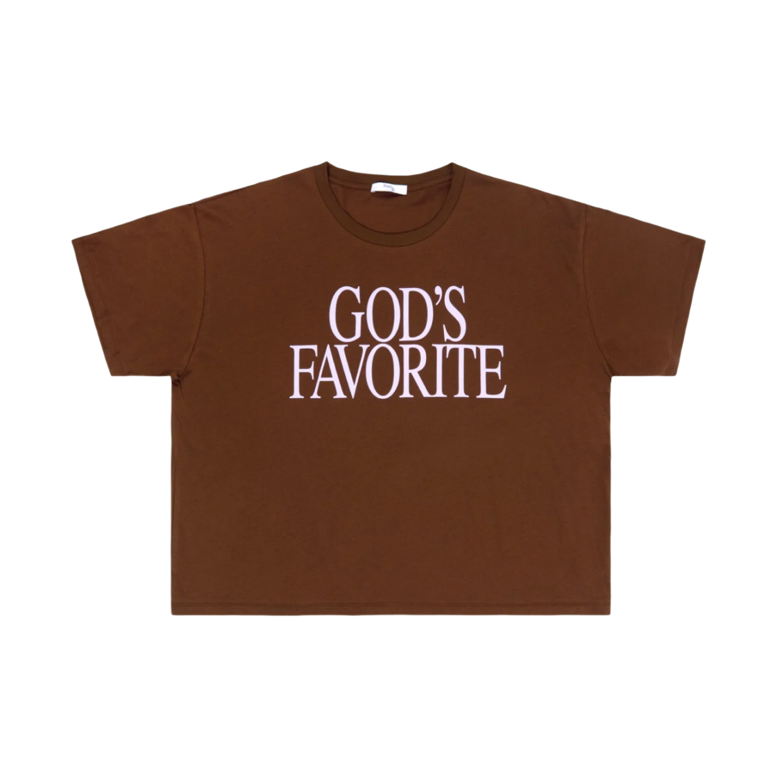 프레잉 갓 페이버릿 티셔츠 브라운(Praying God's Favorite T-Shirt Brown)