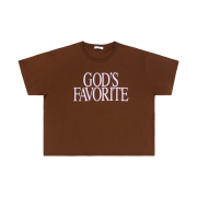 Praying God's Favorite T-Shirt Brown