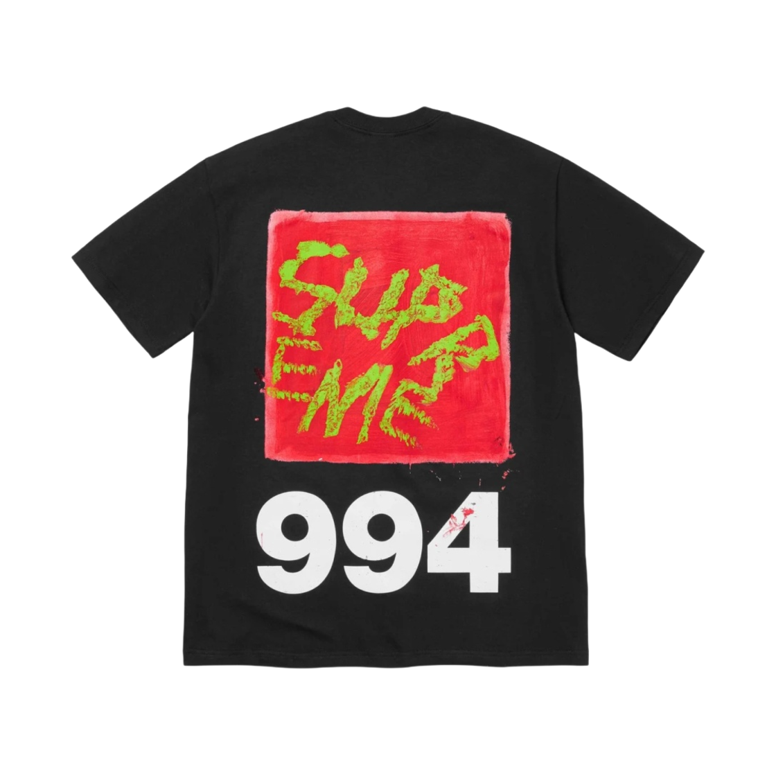 슈프림 페인트 티셔츠 블랙 - 24SS(Supreme Paint T-Shirt Black - 24SS) - 1