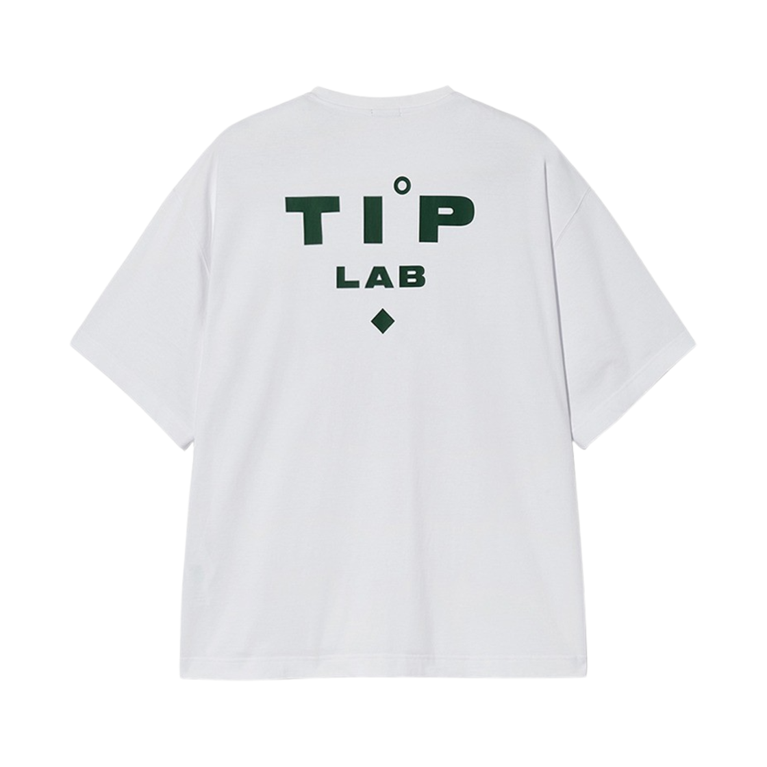 TIP_233 THE IDENTITY PROJECT Stadium Round Half Sleeve White