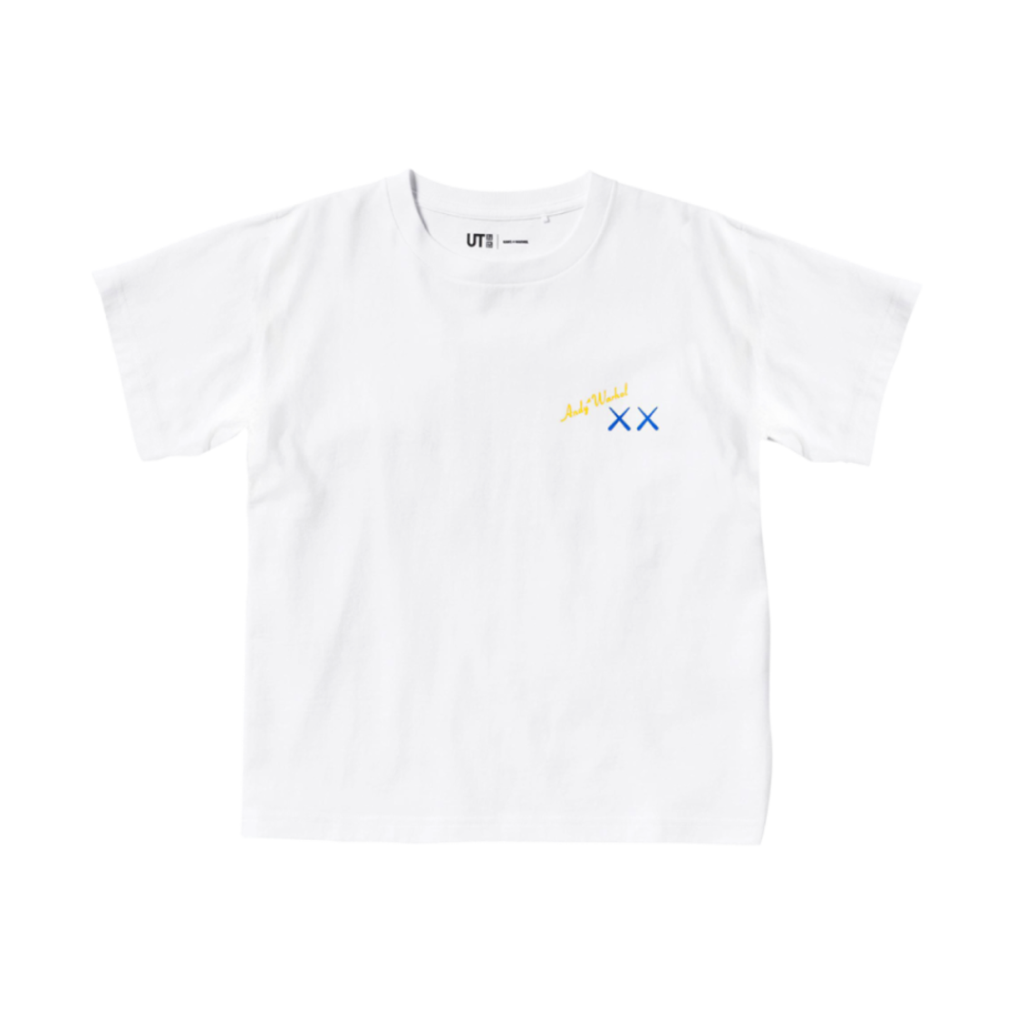 (키즈) 유니클로 UT x 카우스 x 워홀 숏슬리브 그래픽 티셔츠 A 화이트((Kids) Uniqlo UT x Kaws x Warhol S/S Graphic T-Shirt A White) - 2