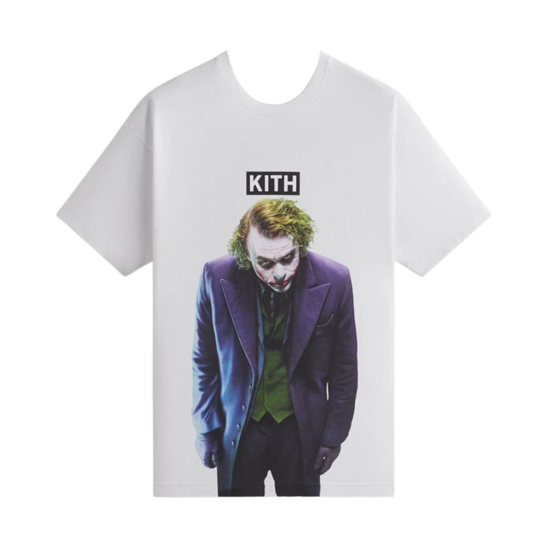 KHM032774-101 Kith x Batman Joker T-Shirt White
