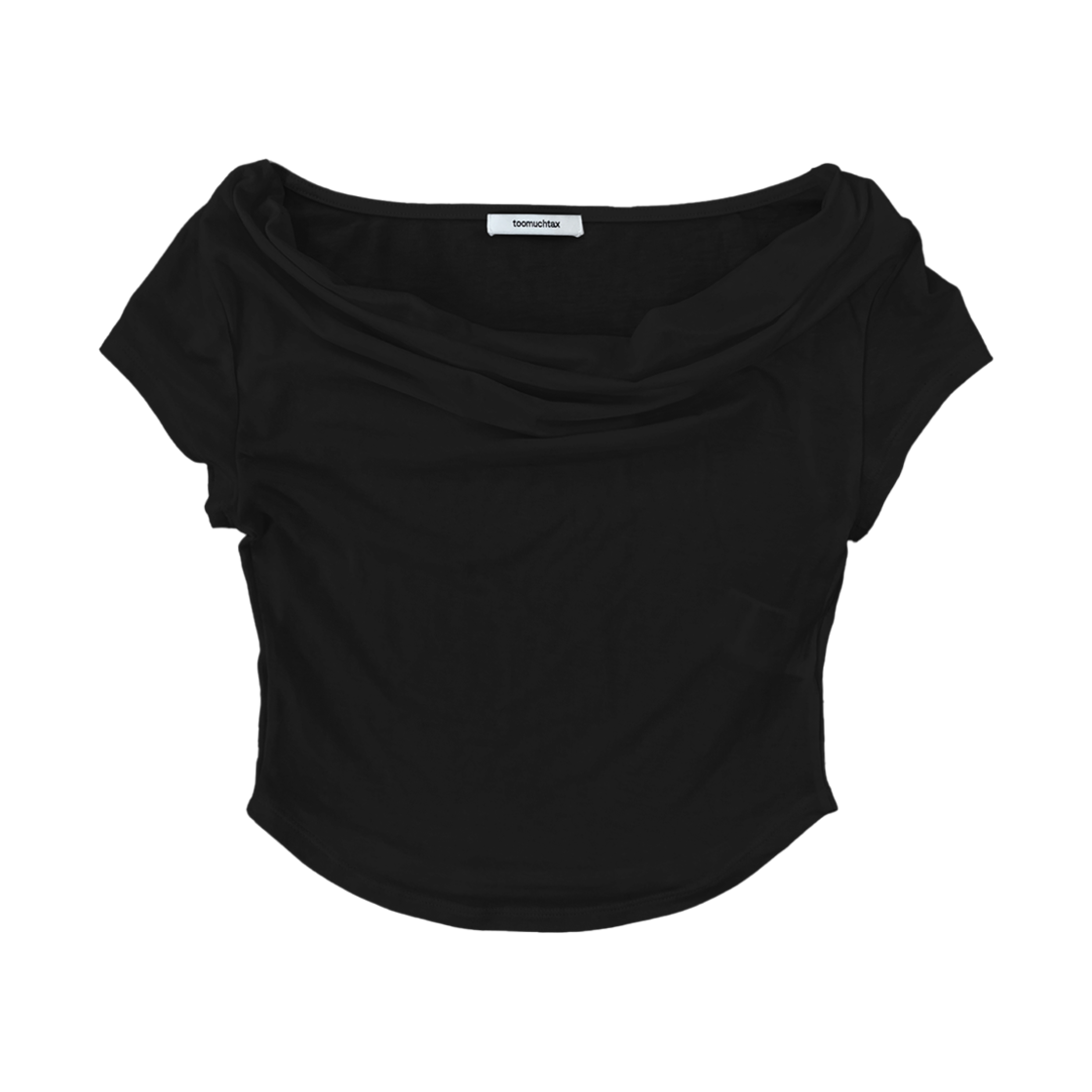 ◆TOOMUCHTAX◆ Asymmetric One Shoulder T-Shirt Brown TOOMUCHTAX Asymmetric One Shoulder T-shirt - Brown | 하이츠