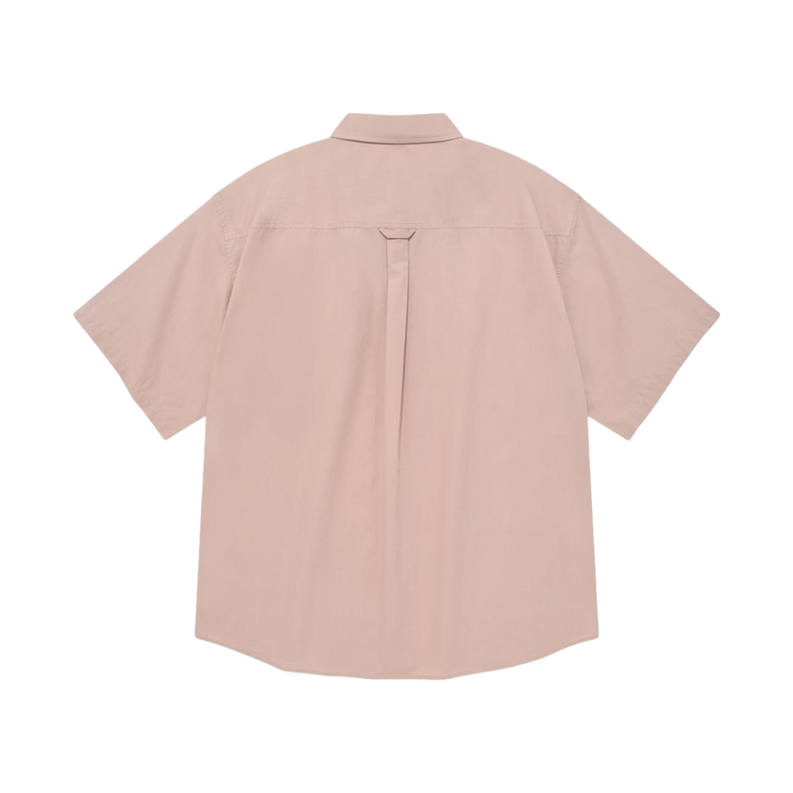 커버낫 웨일 로고 코튼 하프 셔츠 핑크(Covernat Wale Logo Cotton Half Shirt Pink) - 2