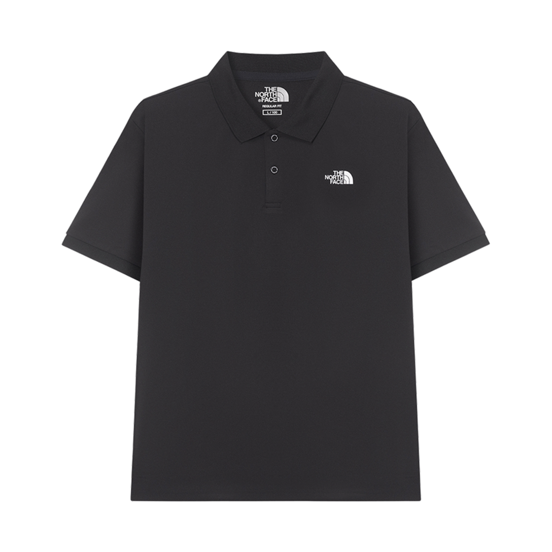 NT7PR01J The North Face Vaiden S/S Polo Black - 25SS
