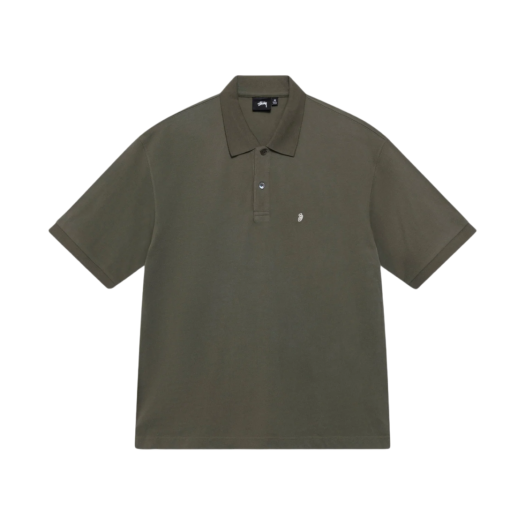 스투시 클래식 피케 폴로 블랙 | Stussy | KREAM